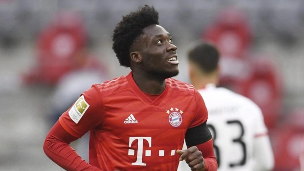 Alphonso Davies, The Canadian Press Alphonso Davies