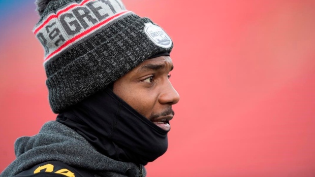 Delvin Breaux , The Canadian Press Delvin Breaux