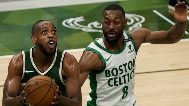 Khris Middleton Kemba Walker, The Canadian Press Khris Middleton Kemba Walker