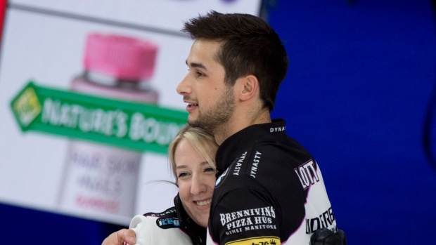 Colton Lott and Kadriana Sahaidak, Curling Canada Colton Lott and Kadriana Sahaidak