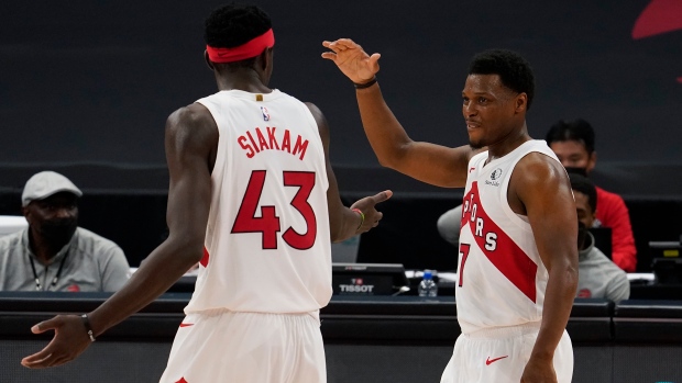 Kyle Lowry and Pascal Siakam, The Canadian Press Kyle Lowry and Pascal Siakam
