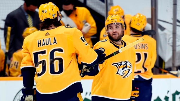 Erik Haula Rocco Grimaldi, The Canadian Press Erik Haula Rocco Grimaldi