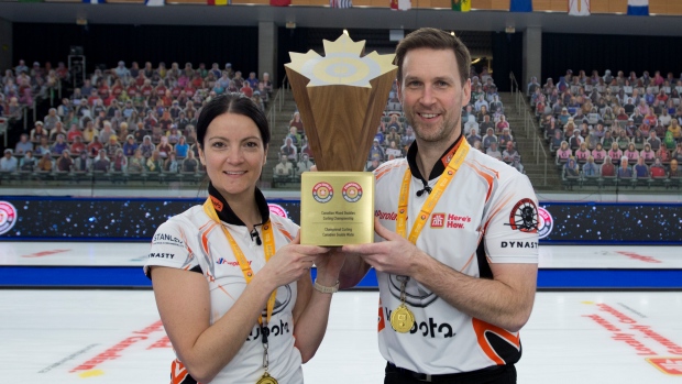 Kerri Einarson and Brad Gushue, Curling Canada Kerri Einarson and Brad Gushue