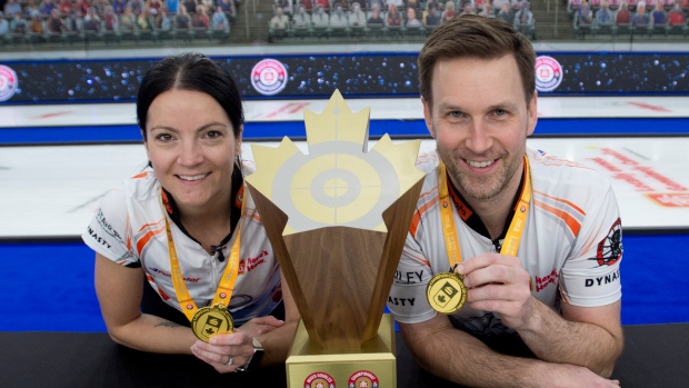 Kerri Einarson and Brad Gushue, Curling Canada Kerri Einarson and Brad Gushue