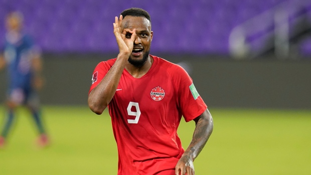 Canada's Cyle Larin, The Canadian Press Canada's Cyle Larin