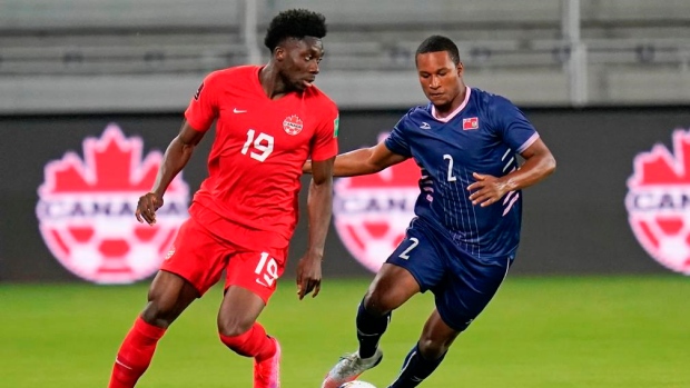 Alphonso Davies, The Canadian Press Alphonso Davies
