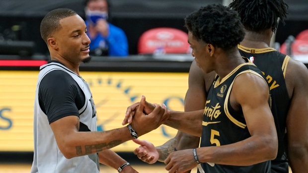 Norman Powell Stanley Johnson, The Canadian Press Norman Powell Stanley Johnson