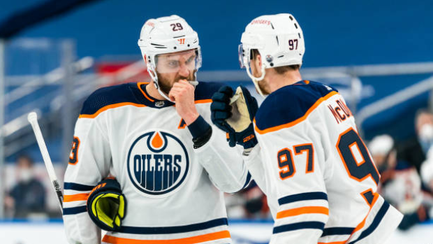 Leon Draisaitl and Connor McDavid, Getty Images Leon Draisaitl and Connor McDavid