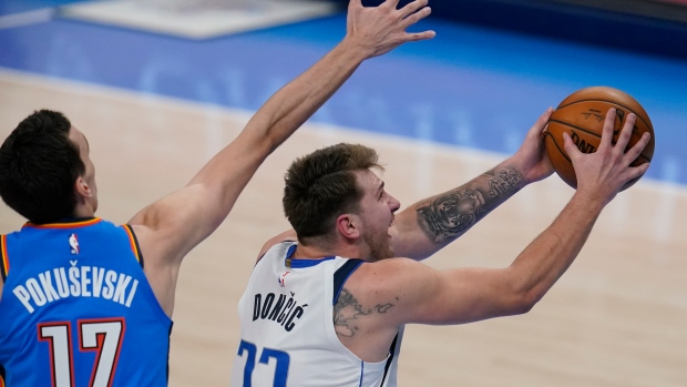 Dallas Mavericks guard Luka Doncic, The Canadian Press Dallas Mavericks guard Luka Doncic