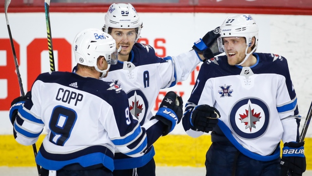 Andrew Copp, Mark Scheifele, Nikolaj Ehlers