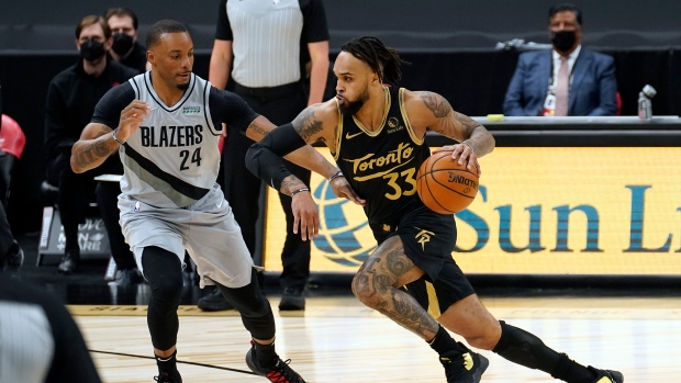 Norman Powell, Gary Trent Jr., The Canadian Press Norman Powell, Gary Trent Jr.