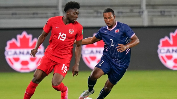 Alphonso Davies Eusebio Blankendal, The Canadian Press Alphonso Davies Eusebio Blankendal