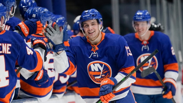 Mathew Barzal, The Canadian Press Mathew Barzal