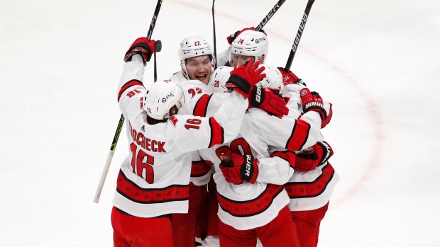 Jesper Fast's late goal lifts Carolina Hurricanes to win over Chicago ...
