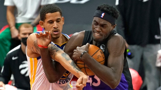Pascal Siakam, Juan Toscano-Anderson, The Canadian Press Pascal Siakam, Juan Toscano-Anderson