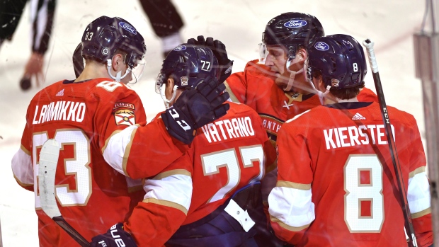 Florida Panthers celebrate