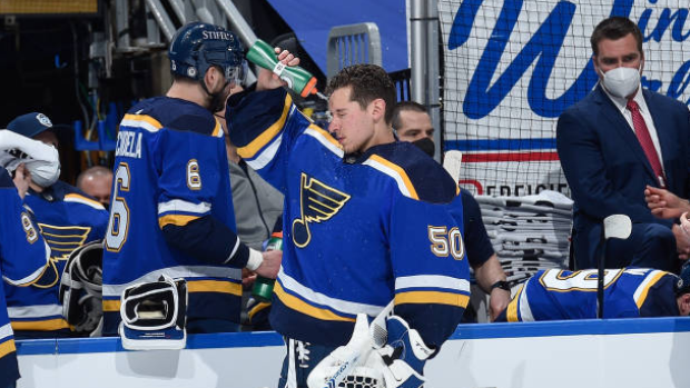 Jordan Binnington , Getty Images Jordan Binnington