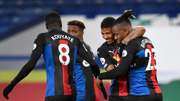 Crystal Palace celebrates, The Canadian Press Crystal Palace celebrates