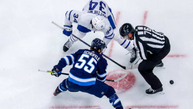 Mark Scheifele and Auston Matthews, Getty Images Mark Scheifele and Auston Matthews