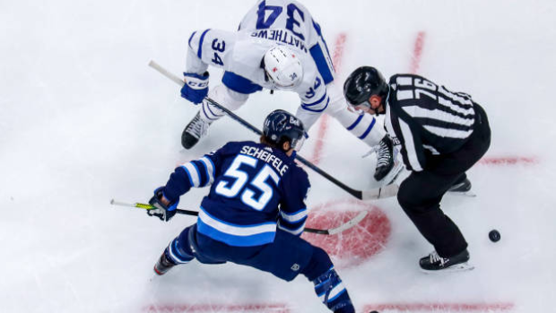 Mark Scheifele and Auston Matthews