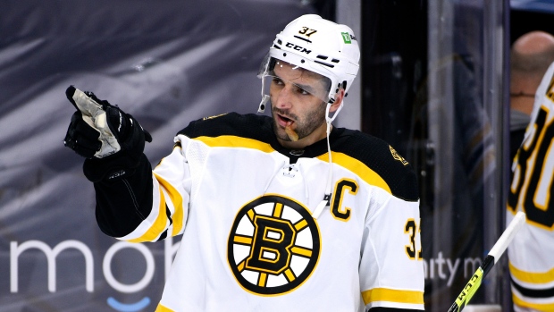 El Boston Bronze es la última temporada del contrato de Patrice Bergeron