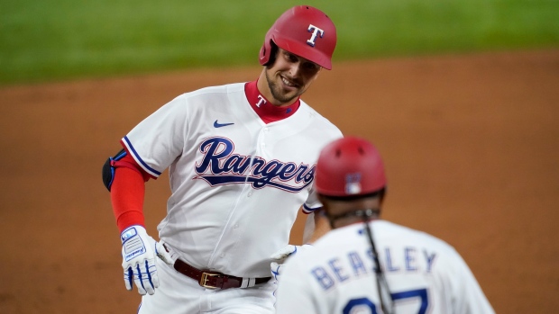 Nate Lowe homers twice as Texas Rangers beat Toronto Blue Jays - TSN.ca