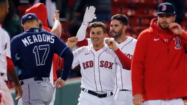 Boston Red Sox Celebrate, The Canadian Press Boston Red Sox Celebrate