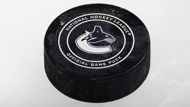 Canucks puck