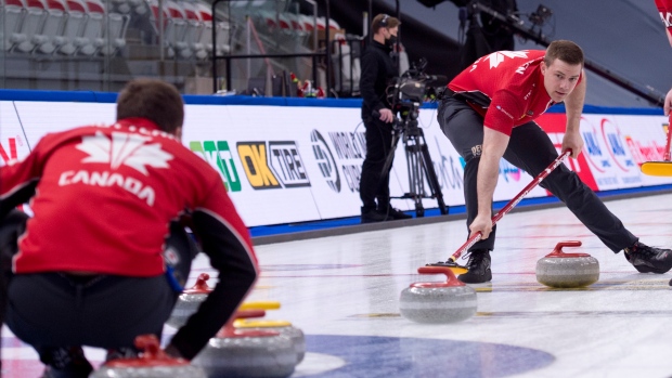 Brendan Bottcher and Bradley Thiessen , Curling Canada Brendan Bottcher and Bradley Thiessen