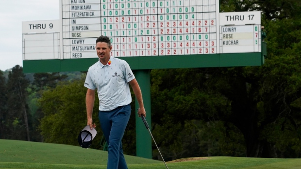 Justin Rose, The Canadian Press Justin Rose