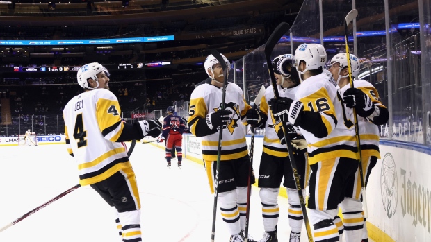 Pittsburgh Penguins celebrate