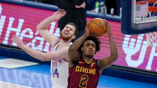 Collin Sexton and Svi Mykhailiuk, The Canadian Press Collin Sexton and Svi Mykhailiuk