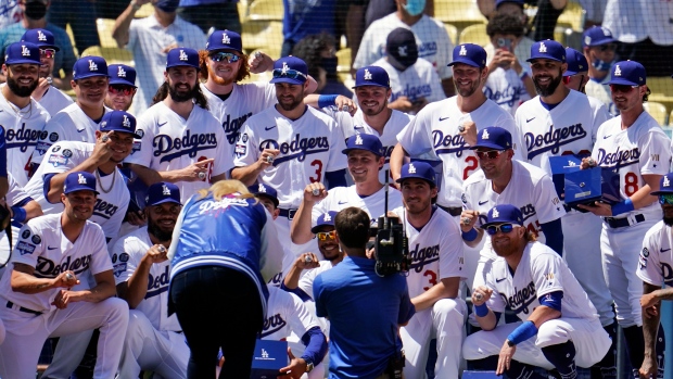 Los Angeles Dodgers, The Canadian Press Los Angeles Dodgers