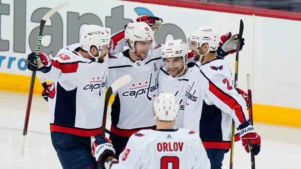 Washington Capitals celebrate 