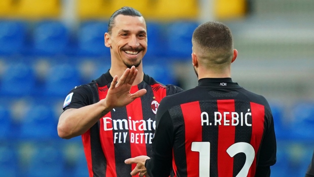 Zlatan Ibrahimovic, Ante Rebic