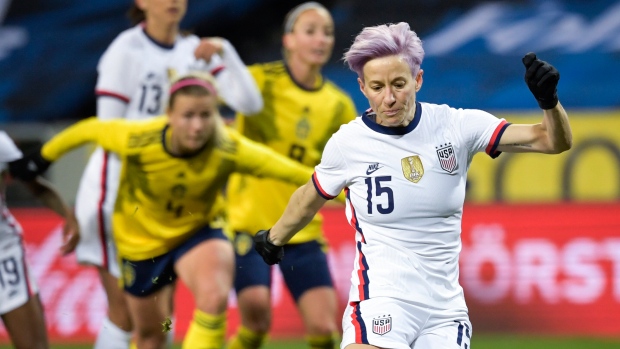 Megan Rapinoe, The Canadian Press Megan Rapinoe