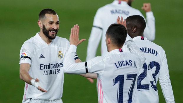 Karim Benzema, Lucas Vazquez, The Canadian Press Karim Benzema, Lucas Vazquez
