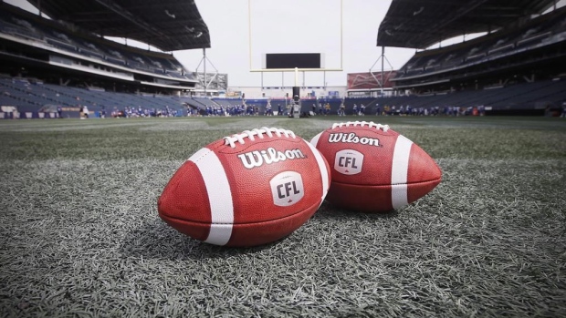 CFL footballs, The Canadian Press CFL footballs