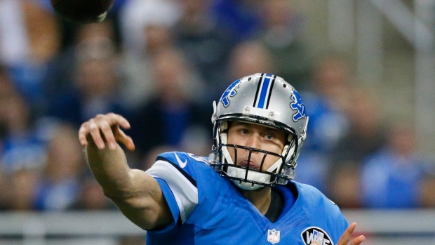Matthew Stafford, The Canadian Press Matthew Stafford