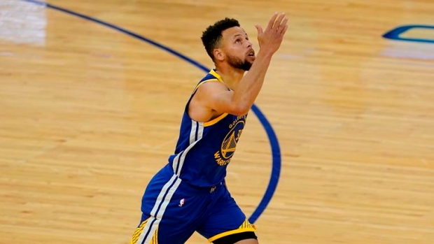 Stephen Curry , The Canadian Press Stephen Curry