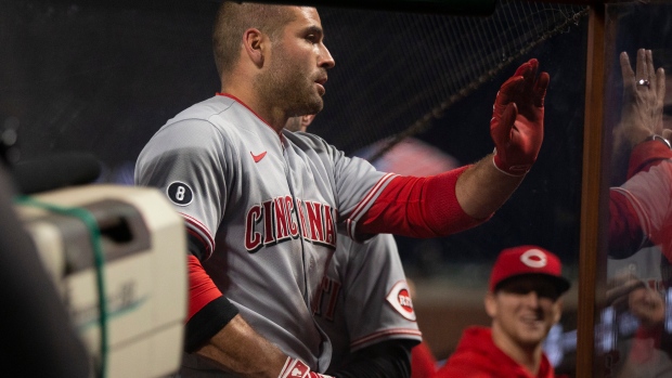 Joey Votto , The Canadian Press Joey Votto