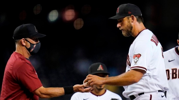 Madison Bumgarner, The Canadian Press Madison Bumgarner