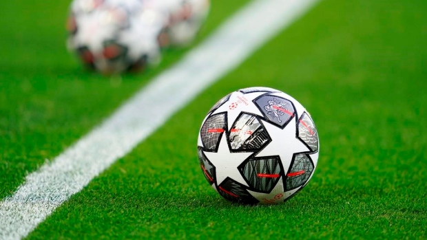 Champions League ball, The Canadian Press Champions League ball