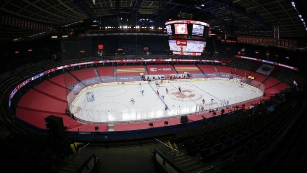 Scotiabank Saddledome, The Canadian Press Scotiabank Saddledome