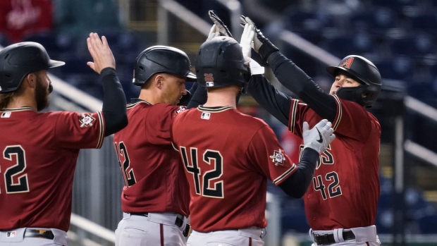 Arizona Diamondbacks celebrate