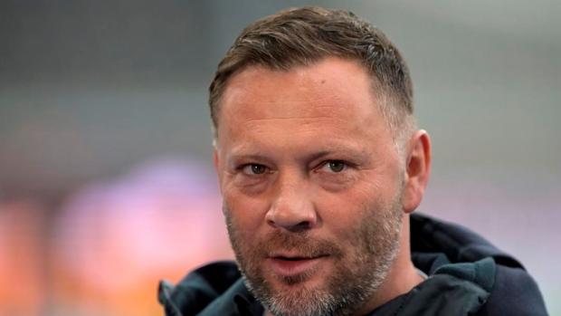 Berlin's coach Pal Dardai, The Canadian Press Berlin's coach Pal Dardai