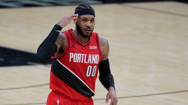 Carmelo Anthony, The Canadian Press Carmelo Anthony