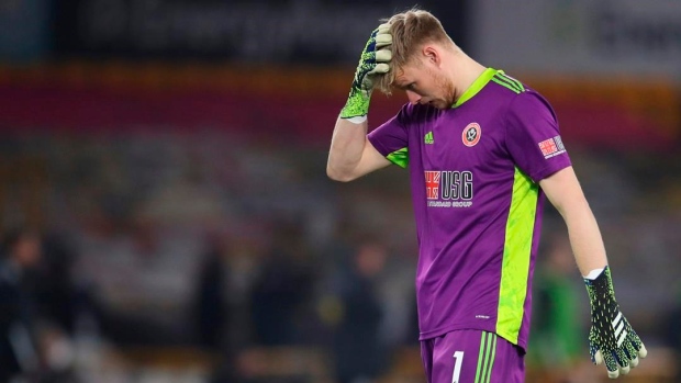 Sheffield United goalkeeper Aaron Ramsdale