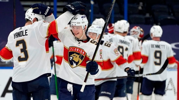 Florida Panthers celebrate