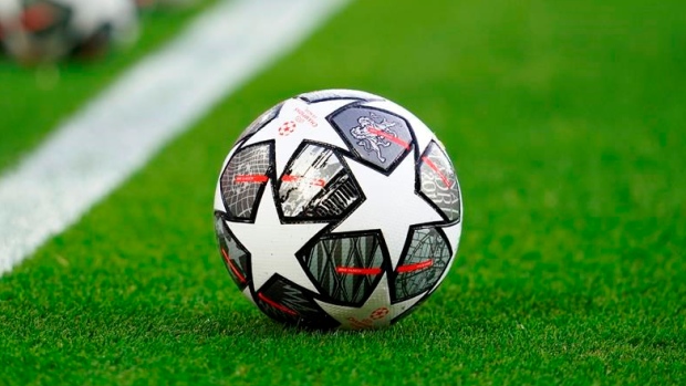 Soccer ball, The Canadian Press Soccer ball